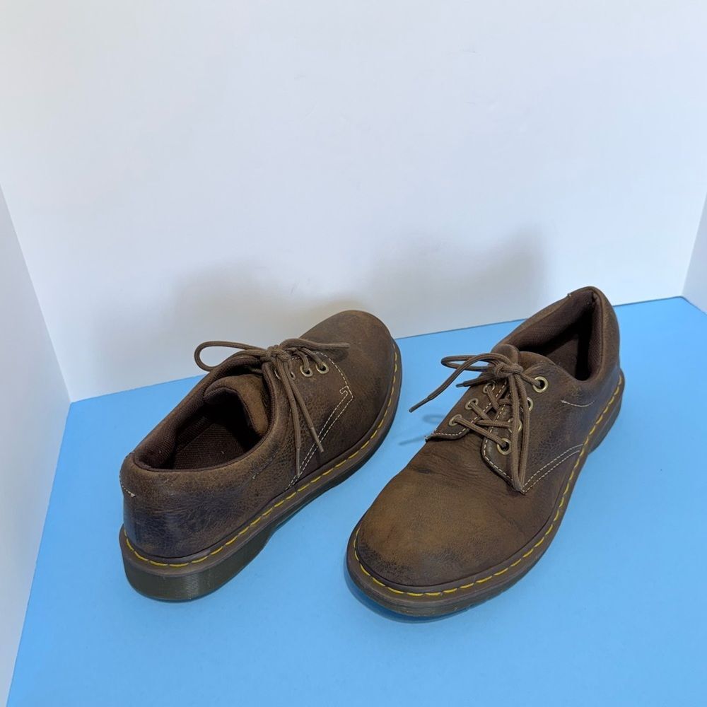 Dr. Martens AWO04 11290 Men's brown Leather Casual Work Shoes lace up S US 11 M - Picture 16 of 17